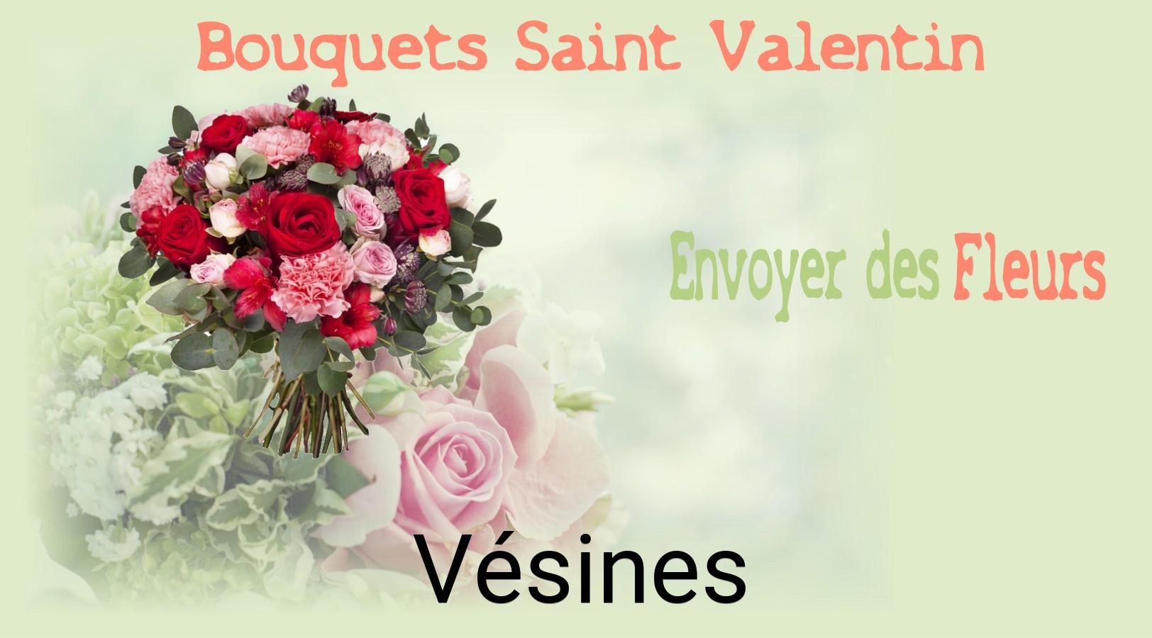Roses de Saint-Valentin livrées à Vésines